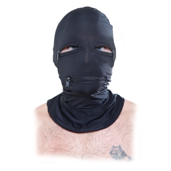 Zipper Maschera Hood